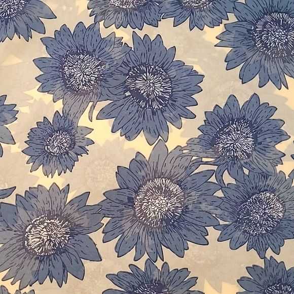 Mudd Sunflower Tank Top Bohemian Scoop Neck High Low Hem Sleeveless Flowy Blouse - Picture 6 of 17